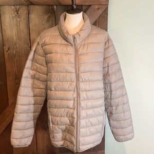 Men’s Large light puffer